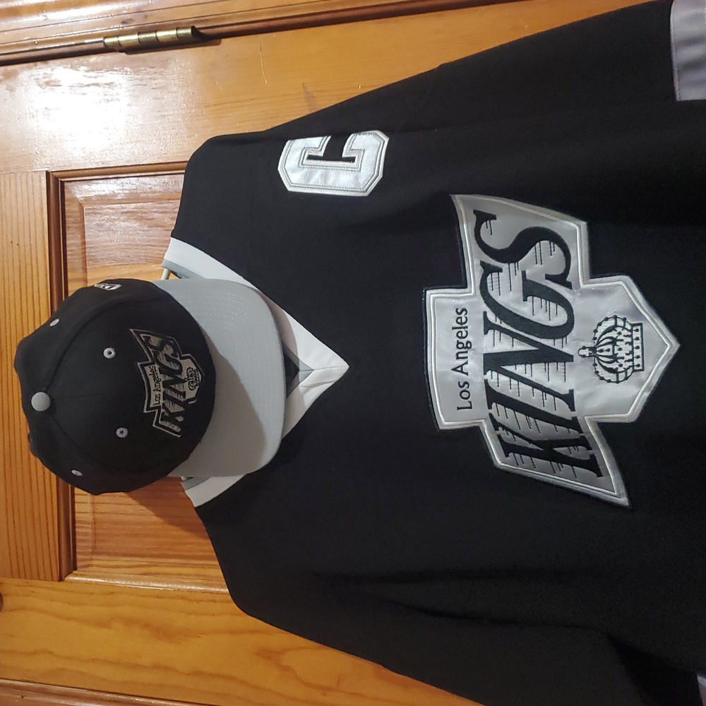 Wayne Gretzky Vintage CCM Los Angeles KINGS Jersey Size 54 w/snapback